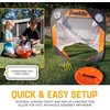 image:imageFranklin Sports Youth Lacrosse PopUp Goal  3x3 Portable Net with Carrying Case  Backyard Practice Goal for Kids  Easy Setup with Ground Stakes  Improve Shooting Accuracy