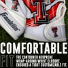 image:imageFranklin Sports Youth NCAA Football Receiver Gloves  Receiver Gloves for Kids  NCAA Team Logos and Silicone Palm  Youth Pair  Great for Games amp CostumesTexas Tech Red Raiders