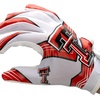 image:imageFranklin Sports Youth NCAA Football Receiver Gloves  Receiver Gloves for Kids  NCAA Team Logos and Silicone Palm  Youth Pair  Great for Games amp CostumesTexas Tech Red Raiders