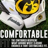 image:imageFranklin Sports Youth NCAA Football Receiver Gloves  Receiver Gloves for Kids  NCAA Team Logos and Silicone Palm  Youth Pair  Great for Games amp CostumesIowa Hawkeyes