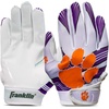 image:imageFranklin Sports Youth NCAA Football Receiver Gloves  Receiver Gloves for Kids  NCAA Team Logos and Silicone Palm  Youth Pair  Great for Games amp CostumesClemson Tigers