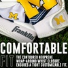image:imageFranklin Sports Youth NCAA Football Receiver Gloves  Receiver Gloves for Kids  NCAA Team Logos and Silicone Palm  Youth Pair  Great for Games amp CostumesMichigan Wolverines