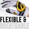 image:imageFranklin Sports Youth NCAA Football Receiver Gloves  Receiver Gloves for Kids  NCAA Team Logos and Silicone Palm  Youth Pair  Great for Games amp CostumesIowa Hawkeyes