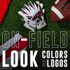 image:imageFranklin Sports Youth NFL Football Receiver Gloves  Kids Football Gloves Pair  NFL Team Logos and Silicone PalmAtlanta Falcons