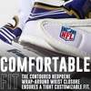 image:imageFranklin Sports Youth NFL Football Receiver Gloves  Kids Football Gloves Pair  NFL Team Logos and Silicone PalmBaltimore Ravens