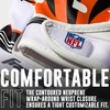 image:imageFranklin Sports Youth NFL Football Receiver Gloves  Kids Football Gloves Pair  NFL Team Logos and Silicone PalmCincinnati Bengals