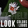 image:imageFranklin Sports Youth NFL Football Receiver Gloves  Kids Football Gloves Pair  NFL Team Logos and Silicone PalmCincinnati Bengals