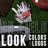 image:imageFranklin Sports Youth NFL Football Receiver Gloves  Kids Football Gloves Pair  NFL Team Logos and Silicone PalmCleveland Browns