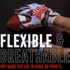image:imageFranklin Sports Youth NFL Football Receiver Gloves  Kids Football Gloves Pair  NFL Team Logos and Silicone PalmCleveland Browns