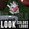 image:imageFranklin Sports Youth NFL Football Receiver Gloves  Kids Football Gloves Pair  NFL Team Logos and Silicone PalmCleveland Browns