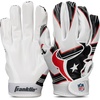 image:imageFranklin Sports Youth NFL Football Receiver Gloves  Kids Football Gloves Pair  NFL Team Logos and Silicone PalmHouston Texans