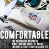 image:imageFranklin Sports Youth NFL Football Receiver Gloves  Kids Football Gloves Pair  NFL Team Logos and Silicone PalmJacksonville Jaguars