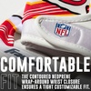 image:imageFranklin Sports Youth NFL Football Receiver Gloves  Kids Football Gloves Pair  NFL Team Logos and Silicone PalmKansas City Chiefs