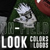 image:imageFranklin Sports Youth NFL Football Receiver Gloves  Kids Football Gloves Pair  NFL Team Logos and Silicone PalmLas Vegas Raiders