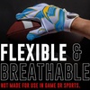 image:imageFranklin Sports Youth NFL Football Receiver Gloves  Kids Football Gloves Pair  NFL Team Logos and Silicone PalmLos Angeles Chargers