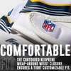 image:imageFranklin Sports Youth NFL Football Receiver Gloves  Kids Football Gloves Pair  NFL Team Logos and Silicone PalmLos Angeles Chargers