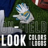 image:imageFranklin Sports Youth NFL Football Receiver Gloves  Kids Football Gloves Pair  NFL Team Logos and Silicone PalmLos Angeles Chargers
