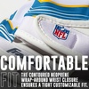 image:imageFranklin Sports Youth NFL Football Receiver Gloves  Kids Football Gloves Pair  NFL Team Logos and Silicone PalmLos Angeles Chargers