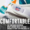 image:imageFranklin Sports Youth NFL Football Receiver Gloves  Kids Football Gloves Pair  NFL Team Logos and Silicone PalmMiami Dolphins