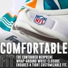 image:imageFranklin Sports Youth NFL Football Receiver Gloves  Kids Football Gloves Pair  NFL Team Logos and Silicone PalmMiami Dolphins