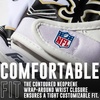 image:imageFranklin Sports Youth NFL Football Receiver Gloves  Kids Football Gloves Pair  NFL Team Logos and Silicone PalmNew Orleans Saints