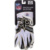 image:imageFranklin Sports Youth NFL Football Receiver Gloves  Kids Football Gloves Pair  NFL Team Logos and Silicone PalmNew Orleans Saints