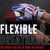image:imageFranklin Sports Youth NFL Football Receiver Gloves  Kids Football Gloves Pair  NFL Team Logos and Silicone PalmNew York Giants