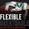 image:imageFranklin Sports Youth NFL Football Receiver Gloves  Kids Football Gloves Pair  NFL Team Logos and Silicone PalmNew York Jets 2