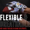 image:imageFranklin Sports Youth NFL Football Receiver Gloves  Kids Football Gloves Pair  NFL Team Logos and Silicone PalmPittsburgh Steelers