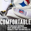 image:imageFranklin Sports Youth NFL Football Receiver Gloves  Kids Football Gloves Pair  NFL Team Logos and Silicone PalmPittsburgh Steelers