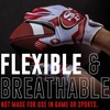 image:imageFranklin Sports Youth NFL Football Receiver Gloves  Kids Football Gloves Pair  NFL Team Logos and Silicone PalmSan Francisco 49ers