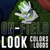 image:imageFranklin Sports Youth NFL Football Receiver Gloves  Kids Football Gloves Pair  NFL Team Logos and Silicone PalmSeattle Seahawks