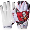 image:imageFranklin Sports Youth NFL Football Receiver Gloves  Kids Football Gloves Pair  NFL Team Logos and Silicone PalmTampa Bay Buccaneers
