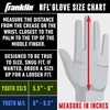 image:imageFranklin Sports Youth NFL Football Receiver Gloves  Kids Football Gloves Pair  NFL Team Logos and Silicone PalmTampa Bay Buccaneers