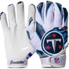 image:imageFranklin Sports Youth NFL Football Receiver Gloves  Kids Football Gloves Pair  NFL Team Logos and Silicone PalmTennessee Titans