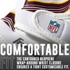 image:imageFranklin Sports Youth NFL Football Receiver Gloves  Kids Football Gloves Pair  NFL Team Logos and Silicone PalmWashington Commanders