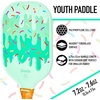 image:imageFranklin Sports Youth Pickleball Paddle  Pickleball Paddles for Kids  Max Grit Fiberglass Surface  Polypropylene Core  USA Pickleball USAP ApprovedIce Cream