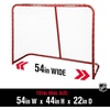 image:imageFranklin Sports Youth Street Hockey Net  Indoor Outdoor Steel Hockey Goal for Kids Roller Street  54 InchesNHL 54Inch Steel Hockey Goal  Standard Assembly