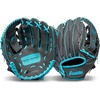 image:imageFranklin Sports Youth Teeball Gloves  Shok Sorb Kids Baseball  Teeball Mitt  Boys  Girls Fielder Gloves  105 InchGraphiteBlue