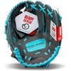 image:imageFranklin Sports Youth Teeball Gloves  Shok Sorb Kids Baseball  Teeball Mitt  Boys  Girls Fielder Gloves  105 InchGraphiteBlue