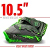 image:imageFranklin Sports Youth Teeball Gloves  Shok Sorb Kids Baseball  Teeball Mitt  Boys  Girls Fielder Gloves  105 InchGraphiteLime