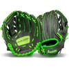 image:imageFranklin Sports Youth Teeball Gloves  Shok Sorb Kids Baseball  Teeball Mitt  Boys  Girls Fielder Gloves  105 InchGraphiteLime