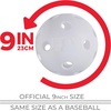 image:imageMLB IndestructABall Optic Training Balls 8Pack 9Inch YellowWhite