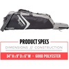 image:imageanklin Sports JR3 Pulse Sport Baseball Equipment Bag  Tote Bag for Baseball TBall and Softball  Holds Bat Helmet amp Glove
