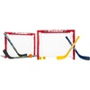 image:imageFranklin Sports  NHL Kids Folding Hockey Goals Set  2 Street Hockey amp Knee Hockey Goals  2 Adjustable Youth Hockey Sticks 2 Knee Hockey Sticks 2 Mini Hockey Balls  1 Street Hockey BallGoals Set
