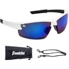 image:imageFranklin Sports Baseball  Softball Sunglasses  Mens  Womens Sports Sunglasses  Flip Up Shades  Non Flip GlassesWhite