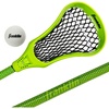 image:imageFranklin Sports Future Champs Youth Lacrosse Stick  Ball Set  Kids 32 Inch Practice Stick  Beginner Backyard Plastic Stick  Lightweight Soft BallGreen 2
