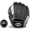 image:imageFranklin Sports Kids Baseball Glove  Foam Ball Sets  Meshtek Youth Teeball Gloves for Kids  Toddlers  Left  Right Hand Throw  95 InchBlackGraphiteWhite