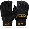 image:imageFranklin Sports MLB Baseball Batting Gloves  Pro Classic Batting Gloves for Baseball  Softball  Adult Mens  Youth Batting Glove PairsBlackGold