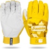 image:imageFranklin Sports MLB Batting Gloves  Digitek Camo Gloves  Premium Leather  Multiple Colors  Adult SizesWhiteYellow